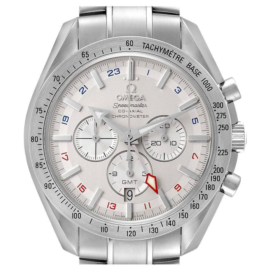 Men's Omega Constellation Double Eagle Co Axial Chrono Steel Auto