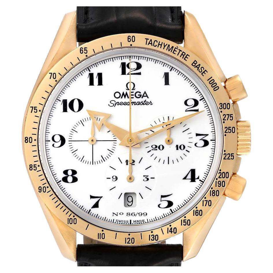 Omega Speedmaster Broad Arrow Enamel Limited Series Mens Watch 3656.20.31 For Sale