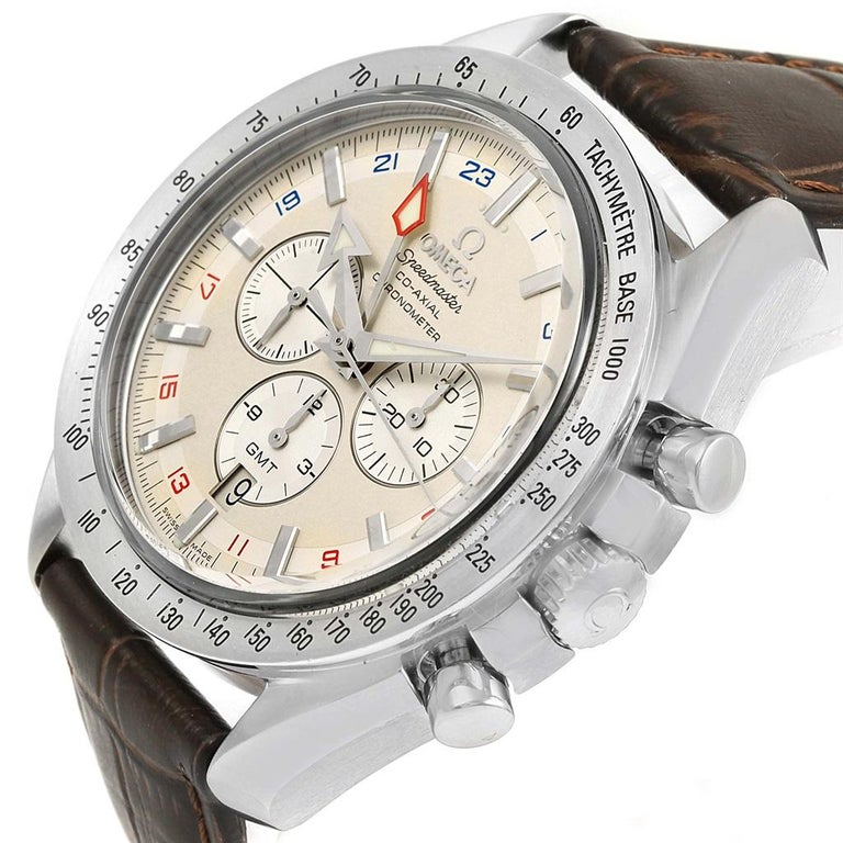 omega speedmaster broad arrow gmt