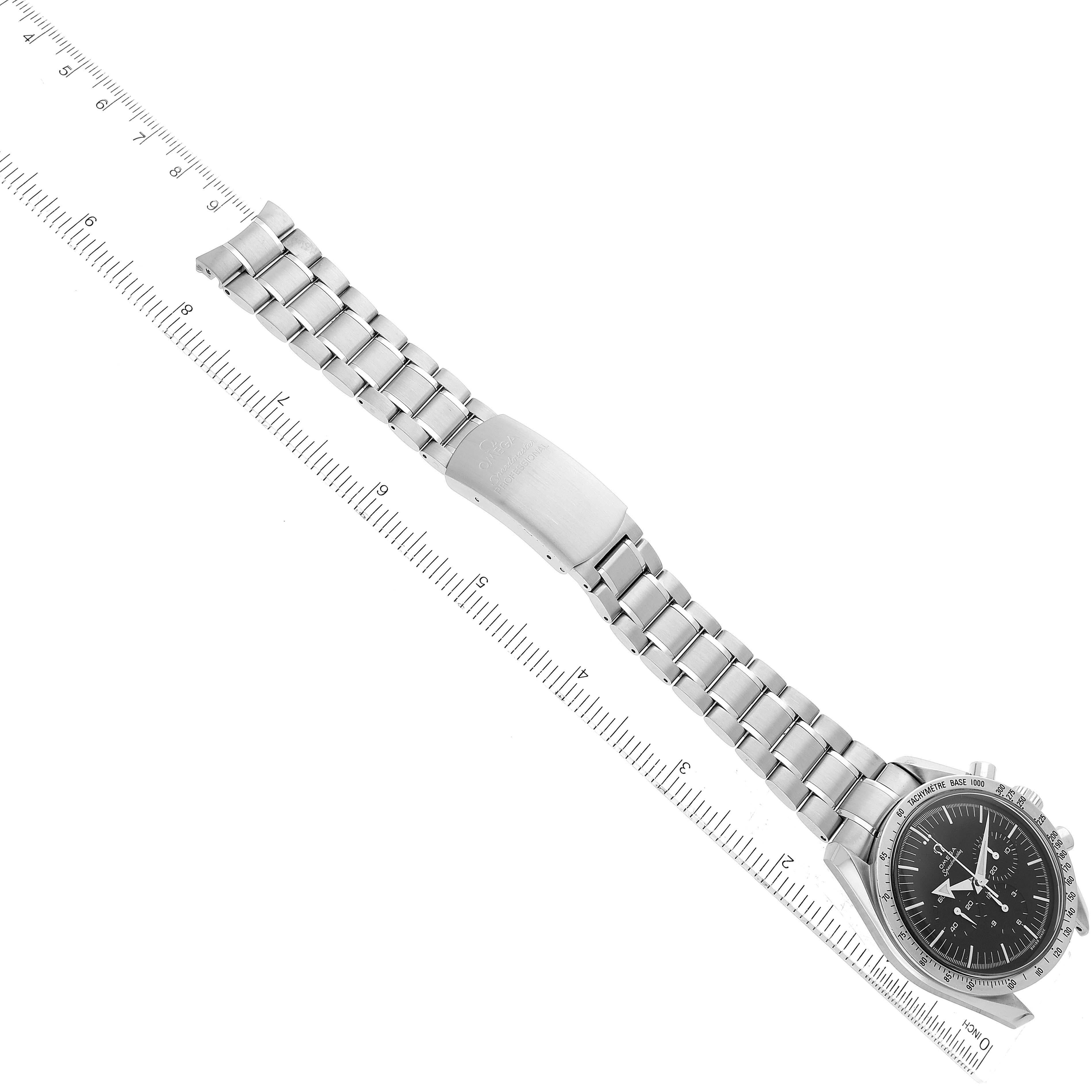 Omega Speedmaster Broad Arrow GMT Acciaio Orologio Uomo 3594.50.00 Scheda Box 1
