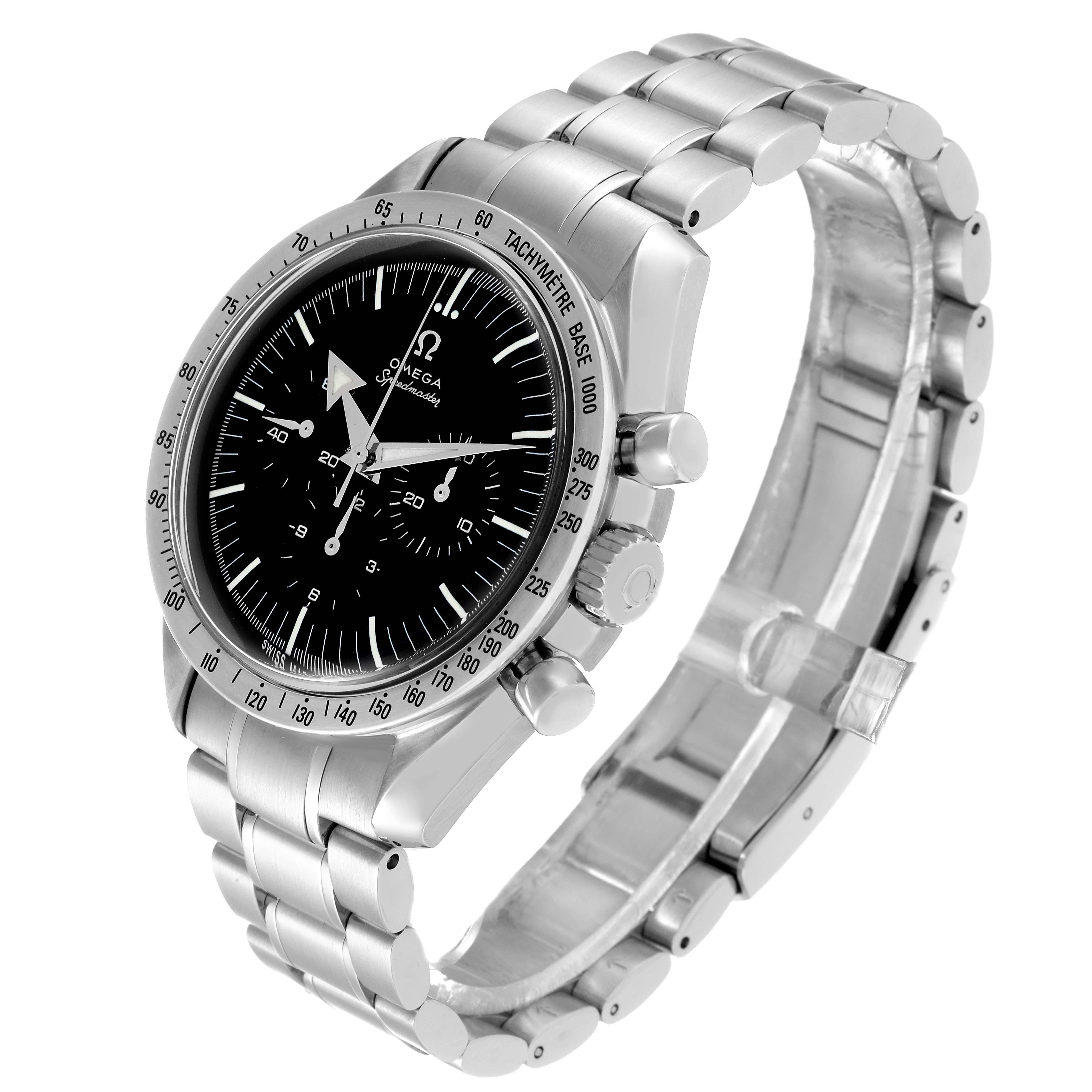 Omega Speedmaster Broad Arrow GMT Acciaio Orologio Uomo 3594.50.00 Scheda Box 6