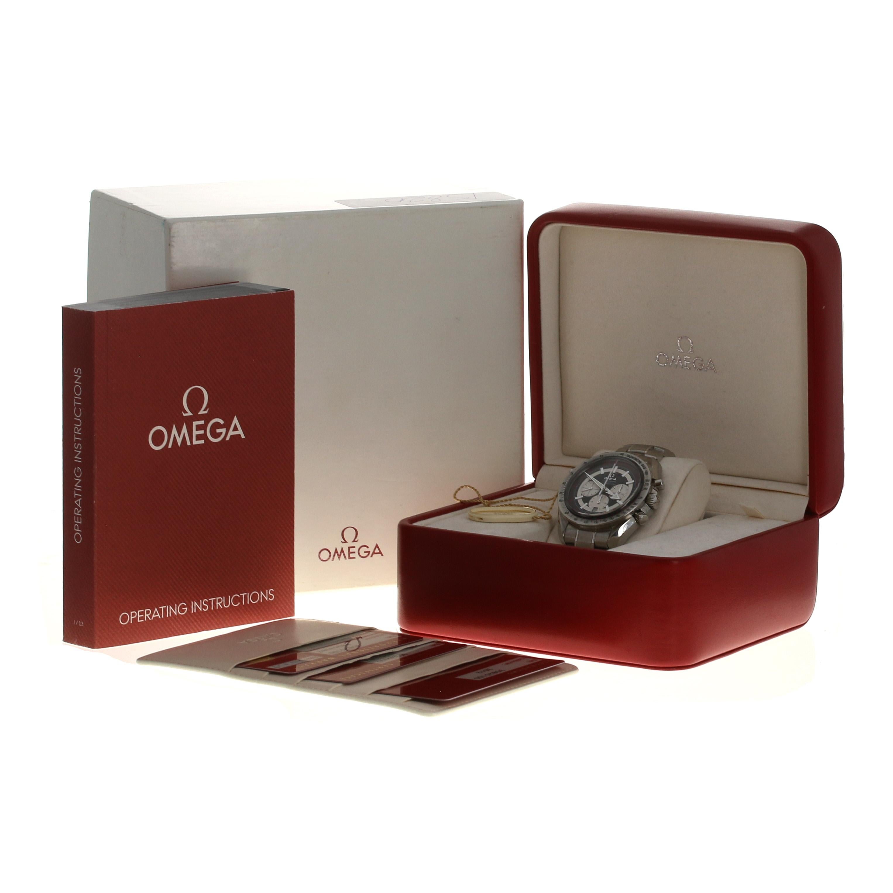 Omega Speedmaster Broad Arrow Rattrapante Men's Watch 3582.51.00 Stainless 2