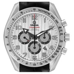 Omega Speedmaster Broad Arrow Silver Dial Watch 321.13.44.50.02.001 Box Card
