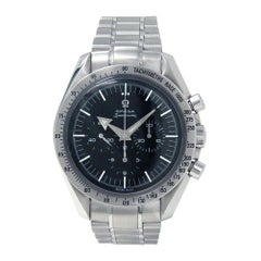 Omega Montre chronographe automatique Speedmaster Broad Arrow en acier inoxydable 359450