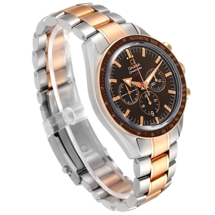 omega rose gold watch