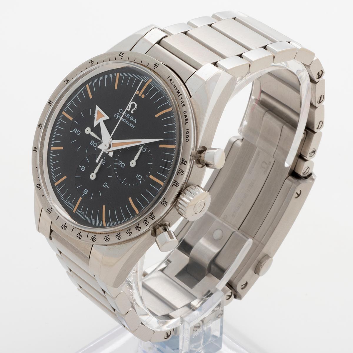 Omega Speedmaster Broad Arrow/ Trilogy Limited Edition Wristwatch In Excellent Condition In Canterbury, GB