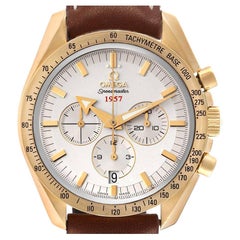 Omega Speedmaster Broad Arrow Gelbgold Uhr 321.53.42.50.02.001 Box-Karte