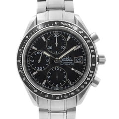 Omega Speedmaster Chrono Date Steel Black Dial Automatic Mens Watch 3210.50.00