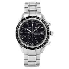 Omega Montre chronographe automatique Speedmaster en acier pour hommes 3210.50.00