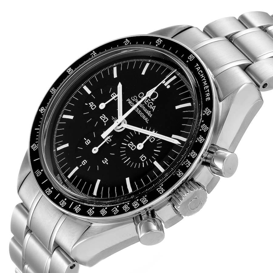 Omega Speedmaster Chronograph Black Dial Mens MoonWatch 3570.50.00 Card 1