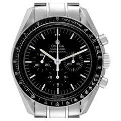 Omega Speedmaster Chronograph Black Dial Mens MoonWatch 3570.50.00 Card