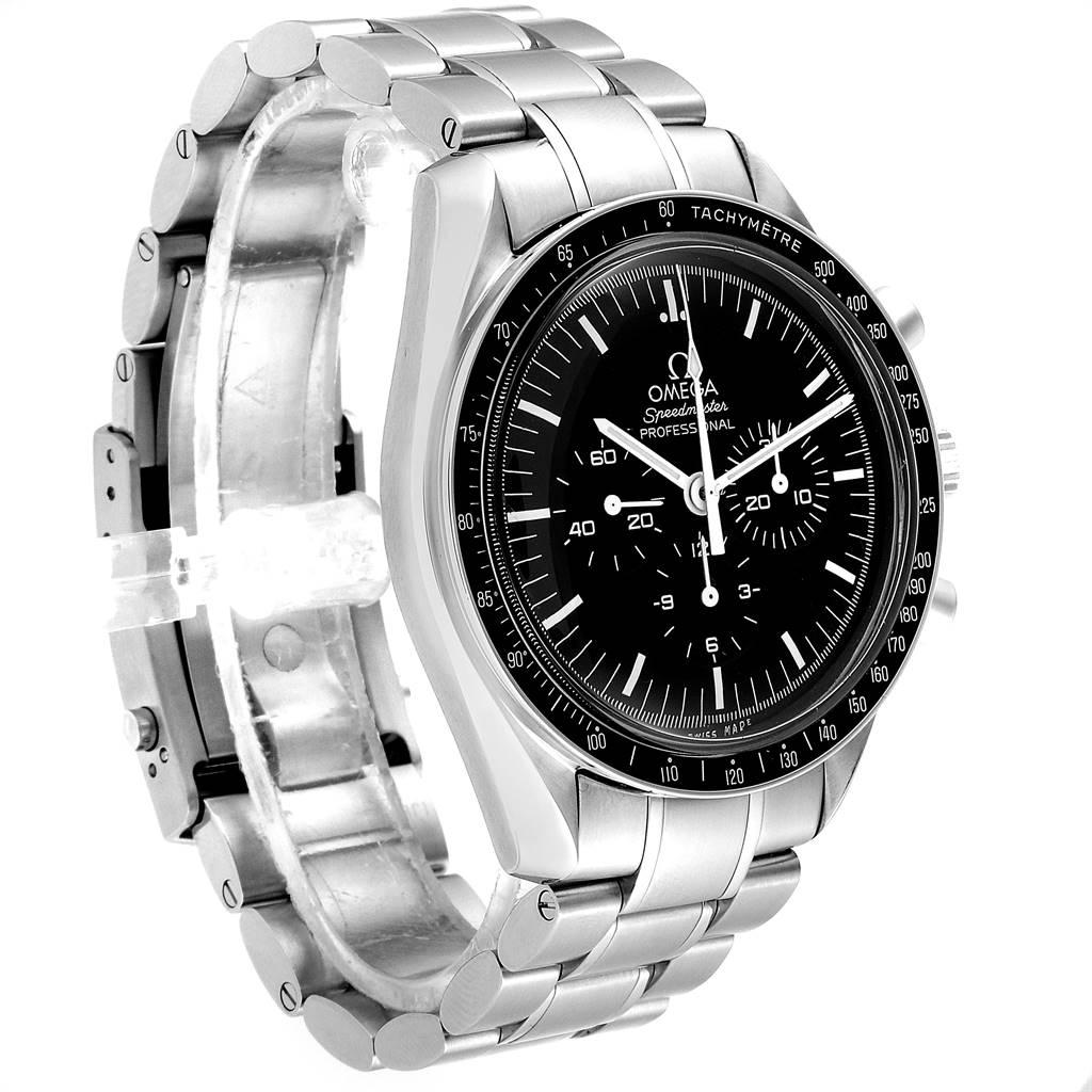 Omega Speedmaster Chronograph Black Dial Men's MoonWatch 3570.50.00 In Excellent Condition In Atlanta, GA