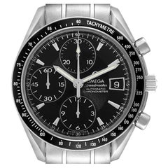 Omega Speedmaster Chronograph Black Dial Mens Watch 3210.50.00 Box Card