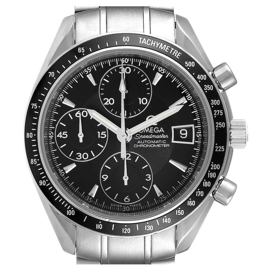 Omega Speedmaster Chronograph Black Dial Mens Watch 3210.50.00 For Sale