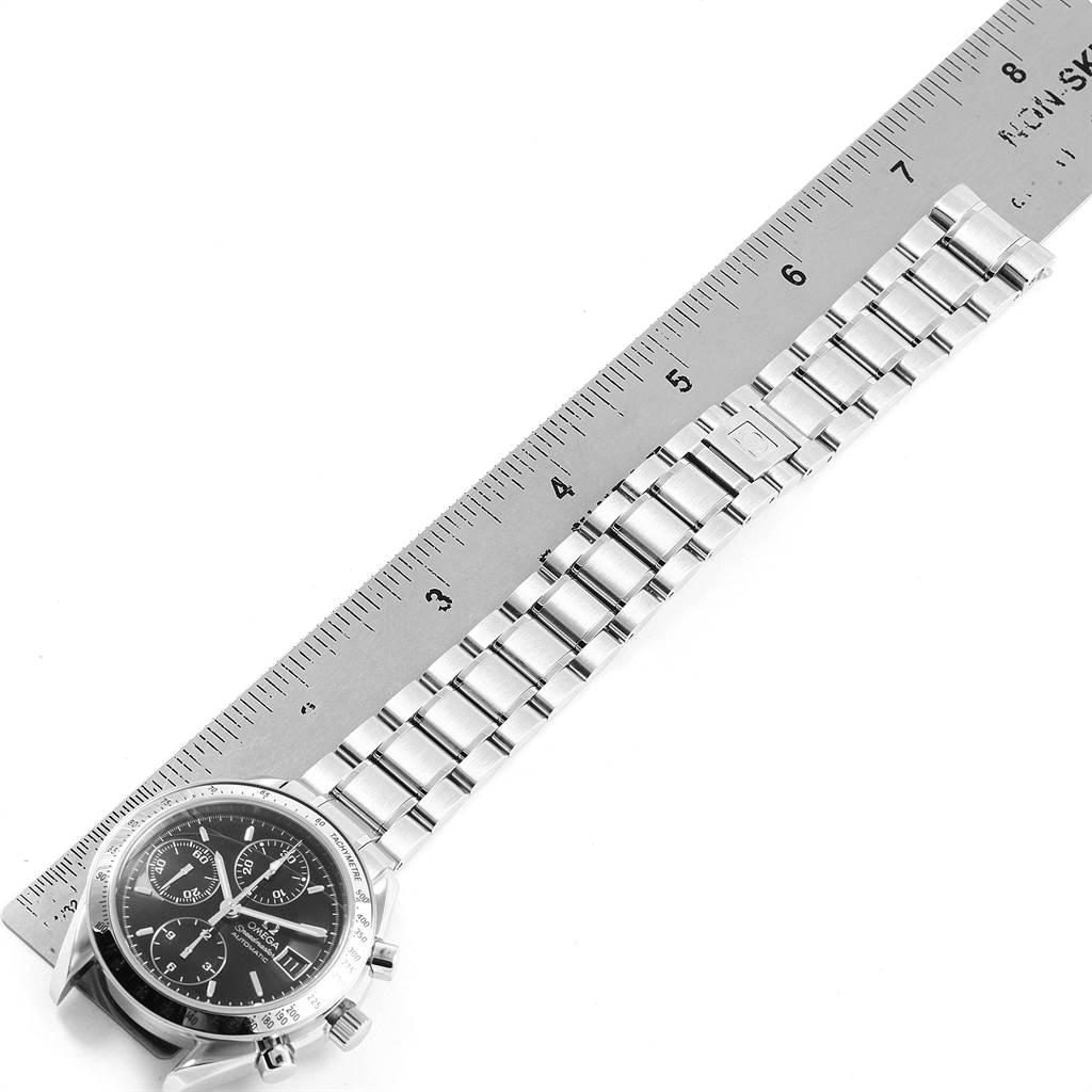 Omega Speedmaster Chronograph Black Dial Steel Watch 3513.50.00 Card 5