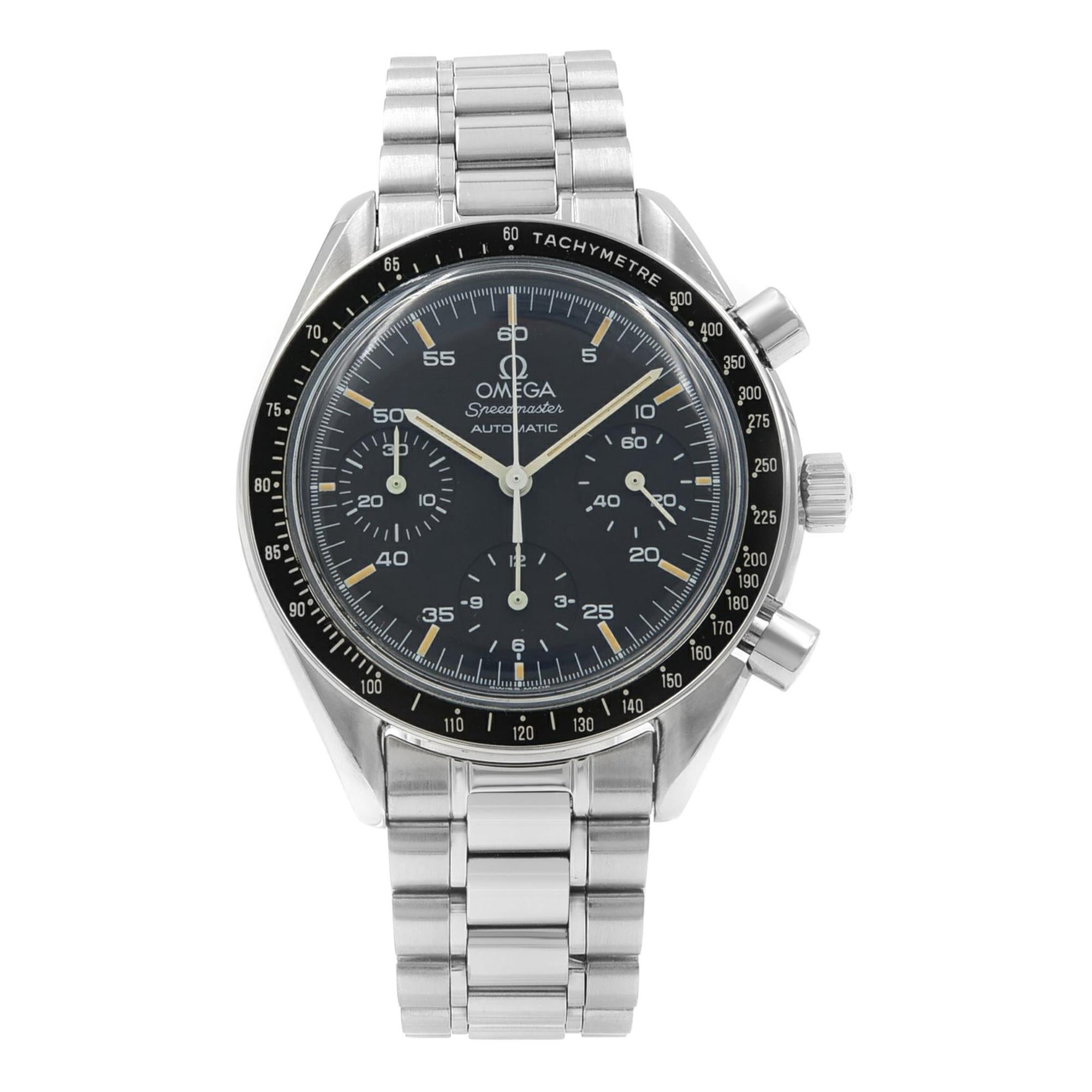 Omega Speedmaster Chronograph Reduced Steel Automatic Mens Watch 3510.50.00