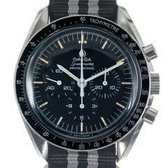Omega Speedmaster Chronograph Stainless Steel Mens Wristwatch