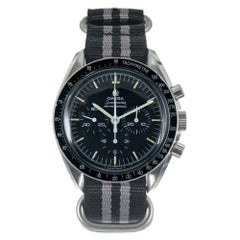 Omega Speedmaster Chronograph Stainless Steel Mens Wristwatch