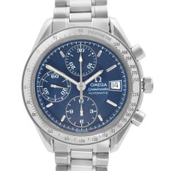 Omega Speedmaster Chronograph Steel Blue Dial Men's Automatic Watch 3511.80.00