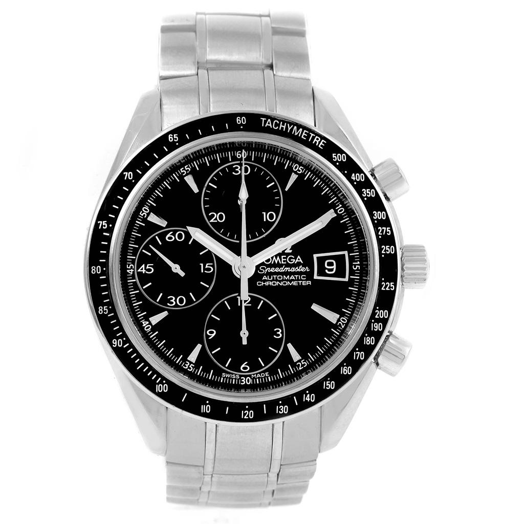 Omega Speedmaster Chronograph Steel Men's Watch 3210.50.00 In Excellent Condition In Atlanta, GA