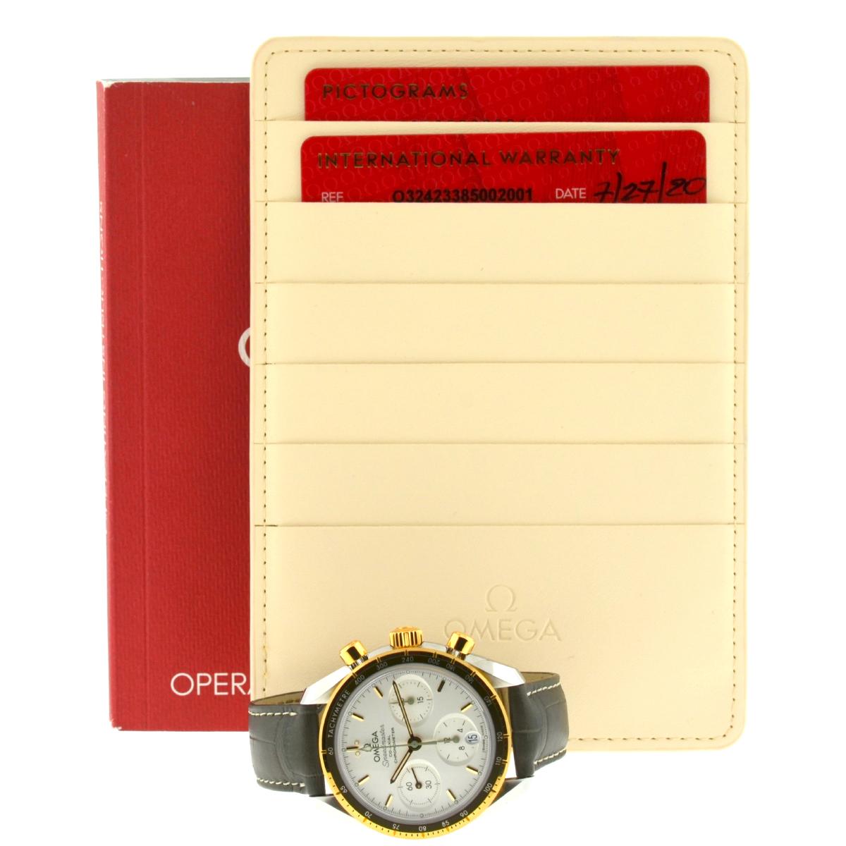 Omega Omega Speedmaster Co-Axial Chronograph Automatik Damenuhr im Angebot 5