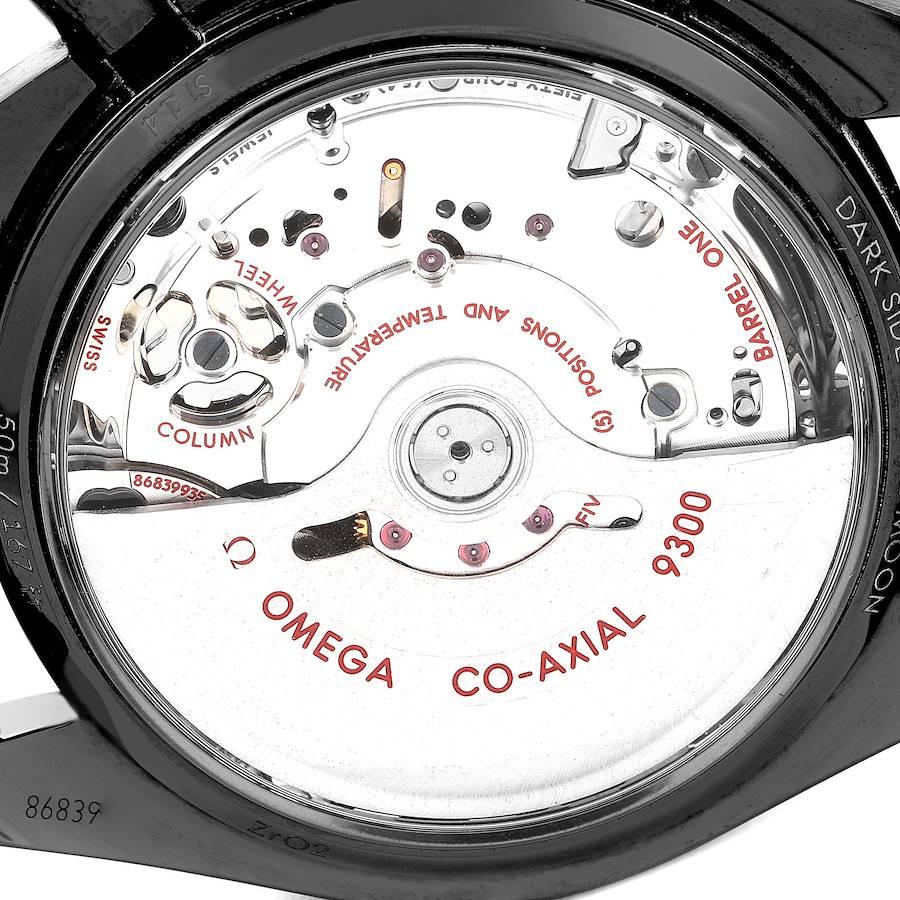 Reloj Omega Speedmaster Dark Side of the Moon 311.92.44.51.01.003 Tarjeta de caja 1