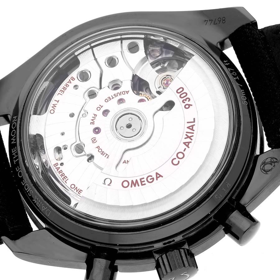 Omega Speedmaster Dark Side of the Moon Watch 311.92.44.51.01.003 In Excellent Condition In Atlanta, GA