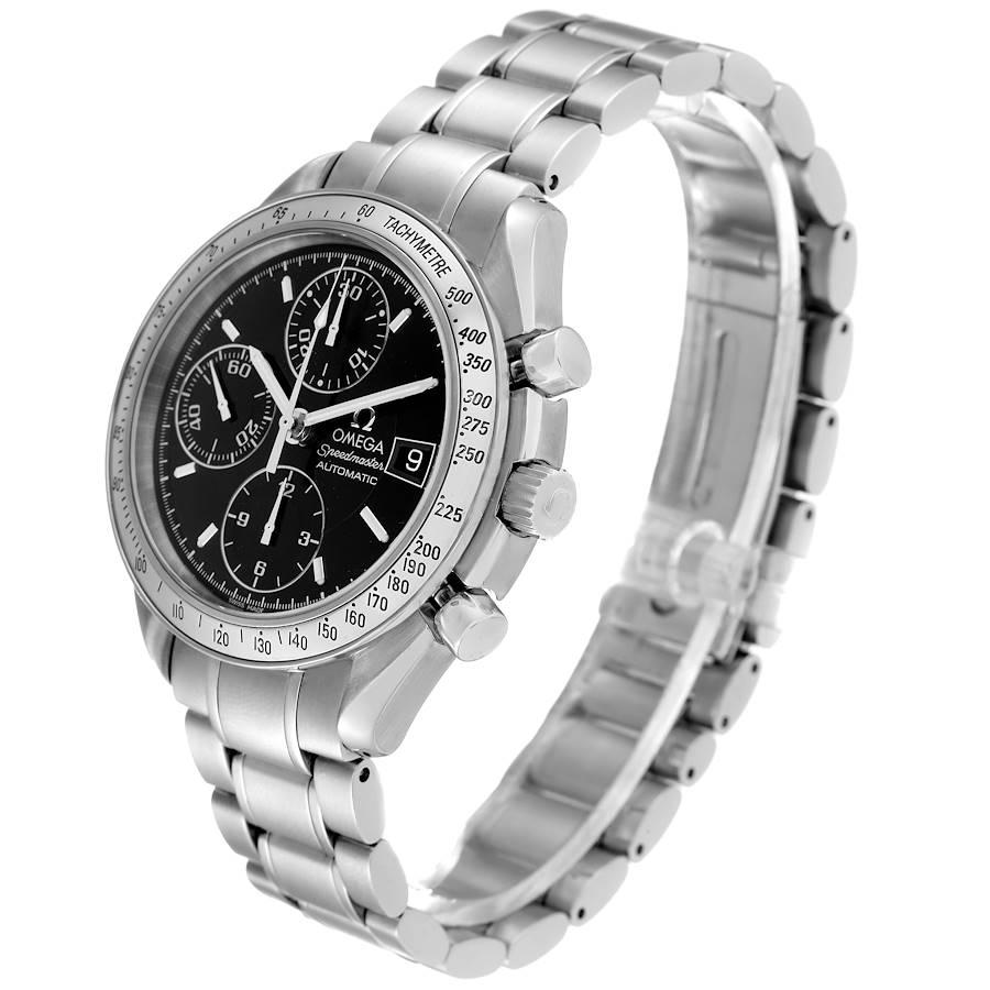 Men's Omega Speedmaster Date 39mm Automatic Steel Mens Watch 3513.50.00 Box Card For Sale