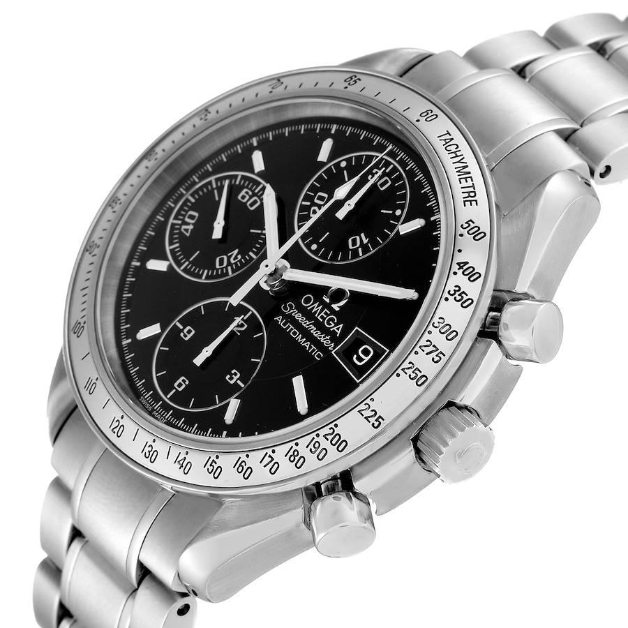 Omega Speedmaster Date 39mm Automatic Steel Mens Watch 3513.50.00 Box Card For Sale 1