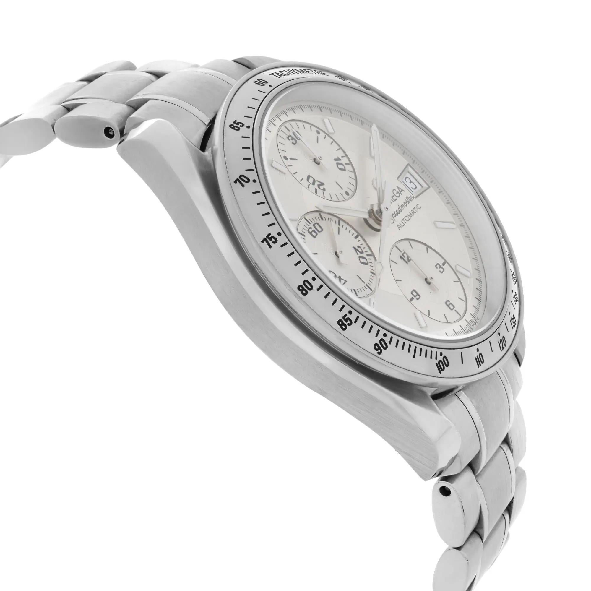 omega speedmaster silver dial