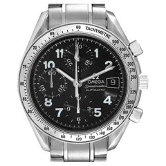 Omega Speedmaster Date Black Arabic Dial Steel Mens Watch 3513.52.00