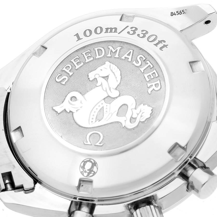 Omega Speedmaster Date Stahl-Herrenuhr mit schwarzem Zifferblatt 3210,50,00 3