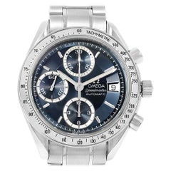 Omega Speedmaster Date Blue Grey Dial Men's Watch 3513.46.00
