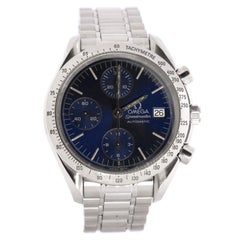Omega Speedmaster Date Chronograph Automatic Watch Stainless Steel