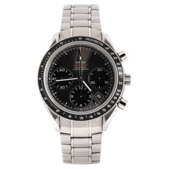 Omega Speedmaster Date Chronograph Automatic Watch Stainless Steel 40