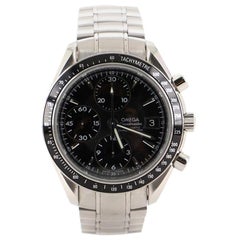Omega Speedmaster Date Chronograph Chronometer Automatic Watch Watch Stai