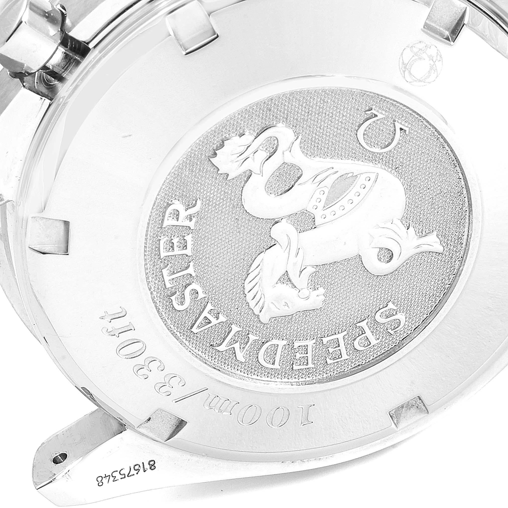 Omega Speedmaster Date Panda Dial Cronograph Men's Watch 3211.31.00 In Excellent Condition In Atlanta, GA