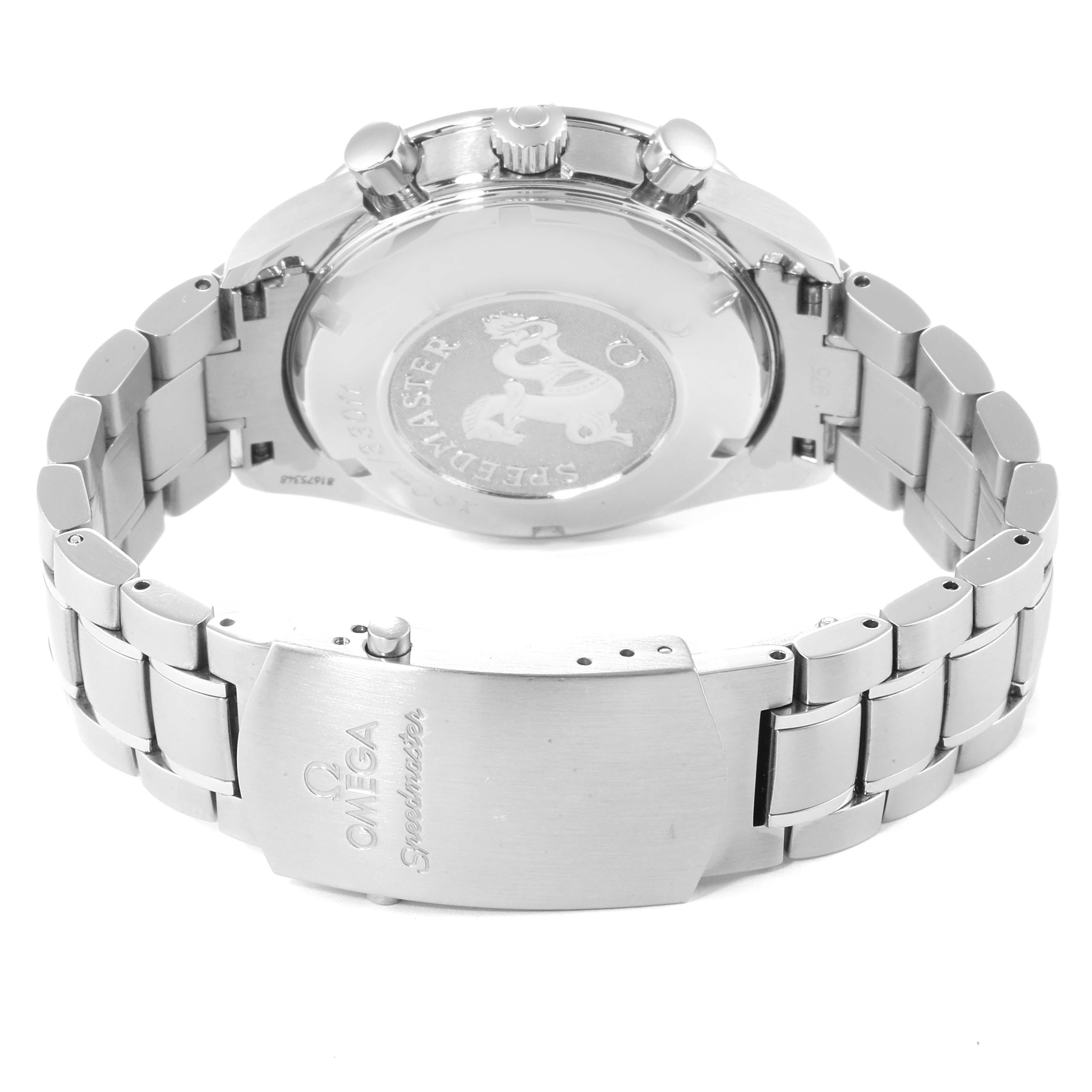 Omega Speedmaster Date Panda Dial Cronograph Men's Watch 3211.31.00 For Sale 1