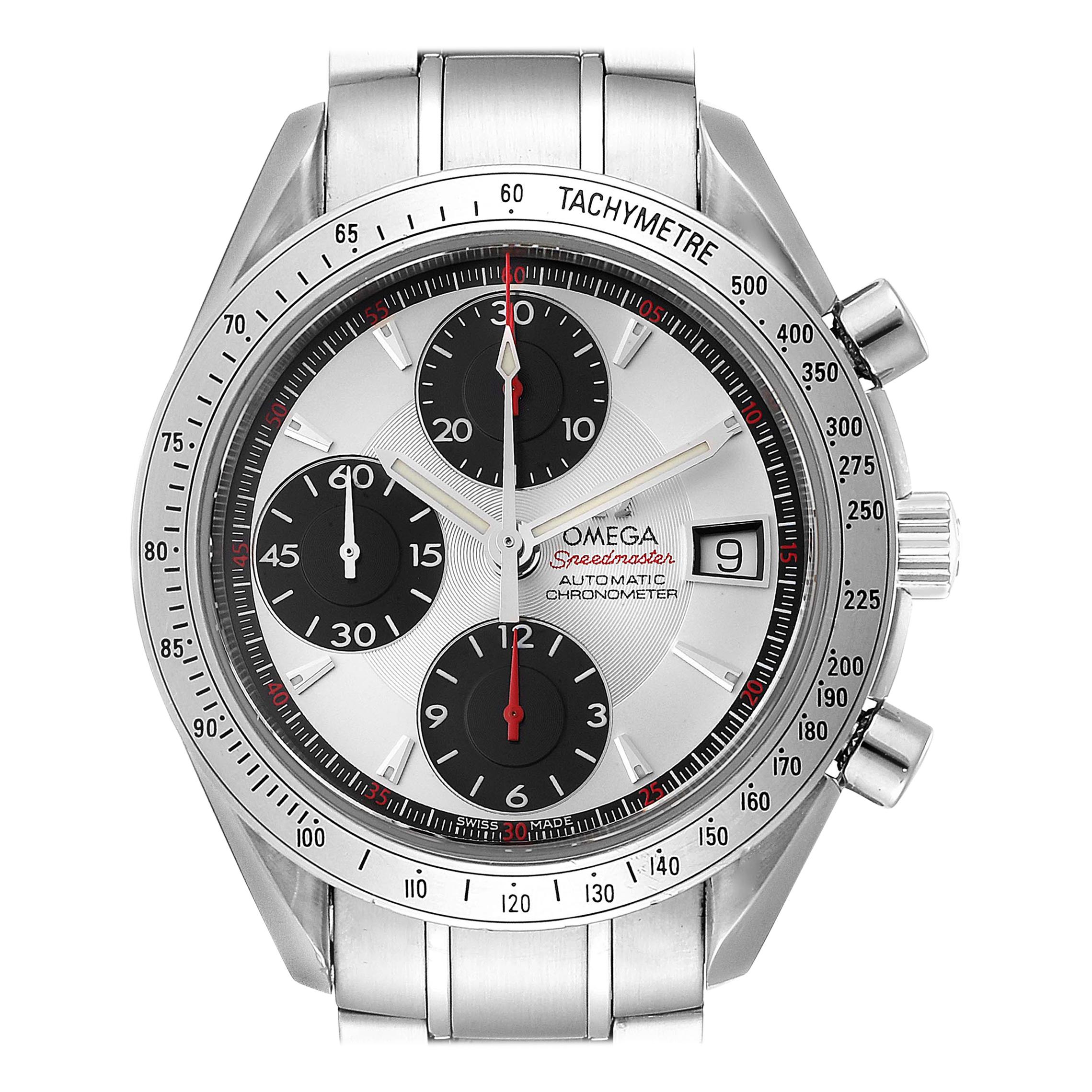 Omega Speedmaster Date Panda Dial Cronograph Men's Watch 3211.31.00 For Sale