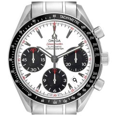 Omega Speedmaster Date Panda Dial Steel Mens Watch 323.30.40.40.04.001 Box Card