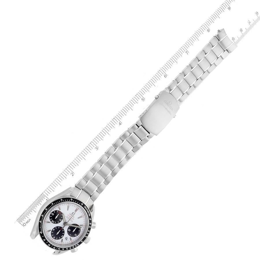Omega Speedmaster Date Panda Dial Steel Watch 323.30.40.40.04.001 Box Card 4