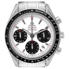 Omega Speedmaster Date Panda Zifferblatt Stahluhr 323.30.40.40.40.04.001 Boxkarten-Karte