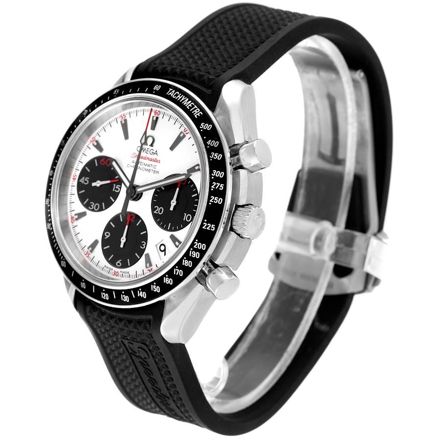 Omega Speedmaster Date Panda Zifferblatt Stahluhr 323.30.40.40.40.04.001 Herren im Angebot