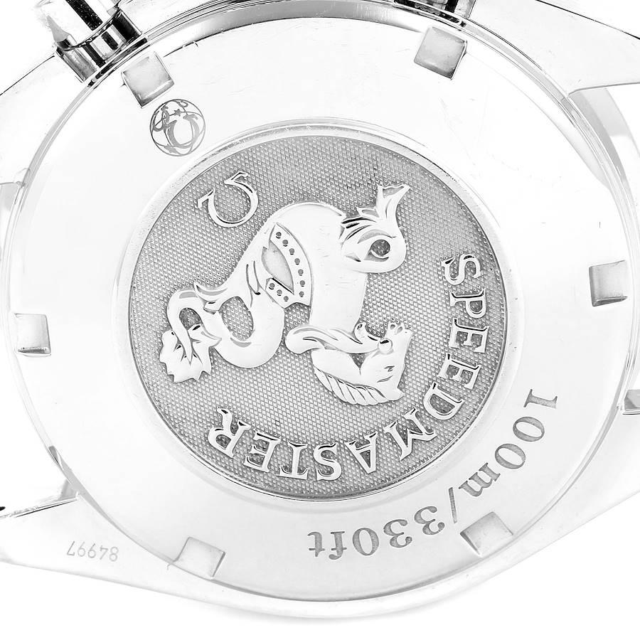 Omega Speedmaster Date Panda Zifferblatt Stahluhr 323.30.40.40.40.04.001 im Angebot 2