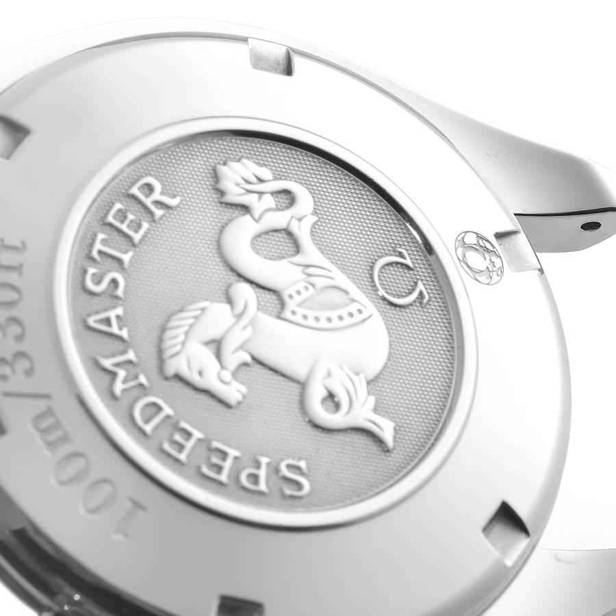 Omega Speedmaster Date Cadran Argent Acier Montre Homme 323.10.40.40.02.001 2