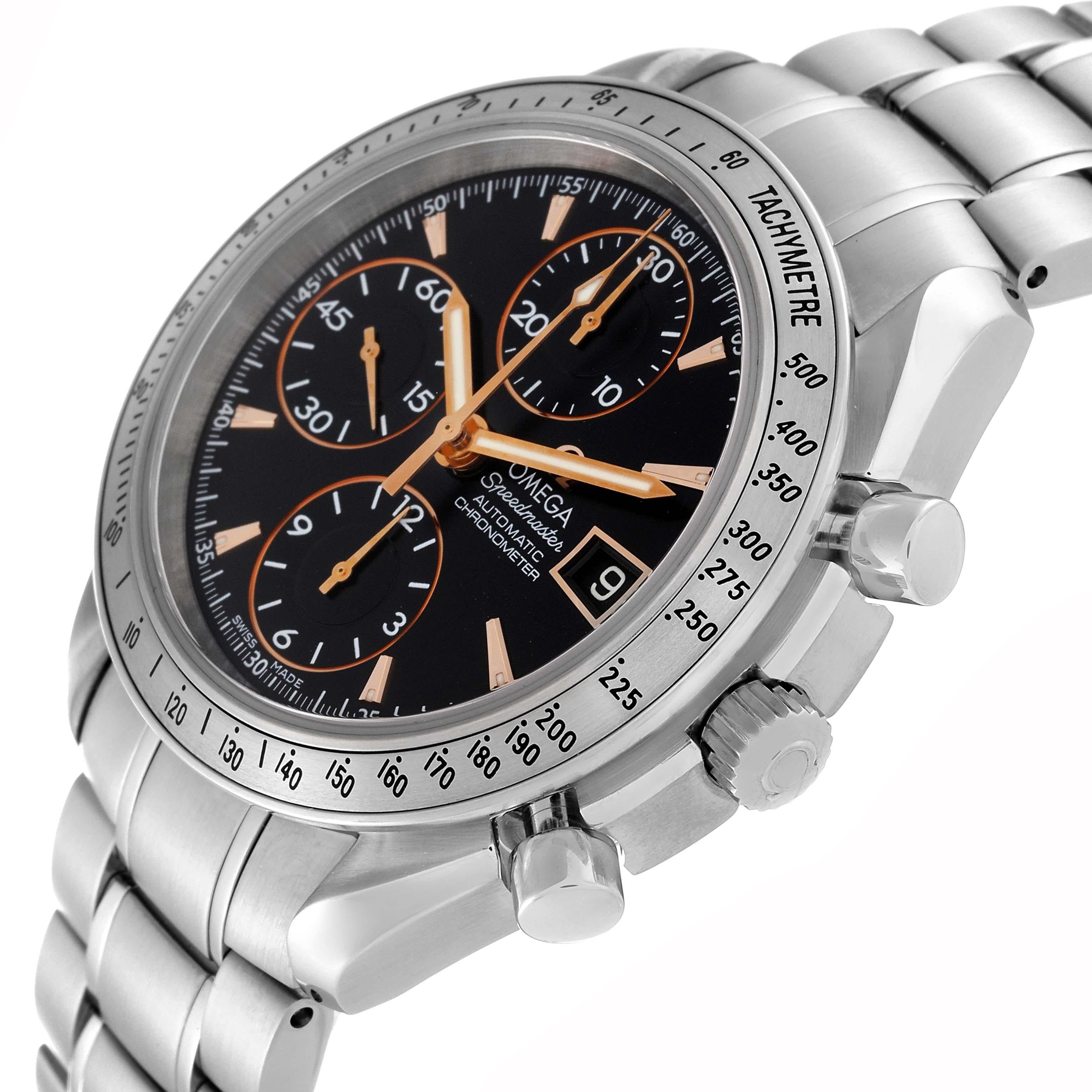 Men's Omega Speedmaster Date Special Edition Steel Mens Watch 3211.50.00 For Sale