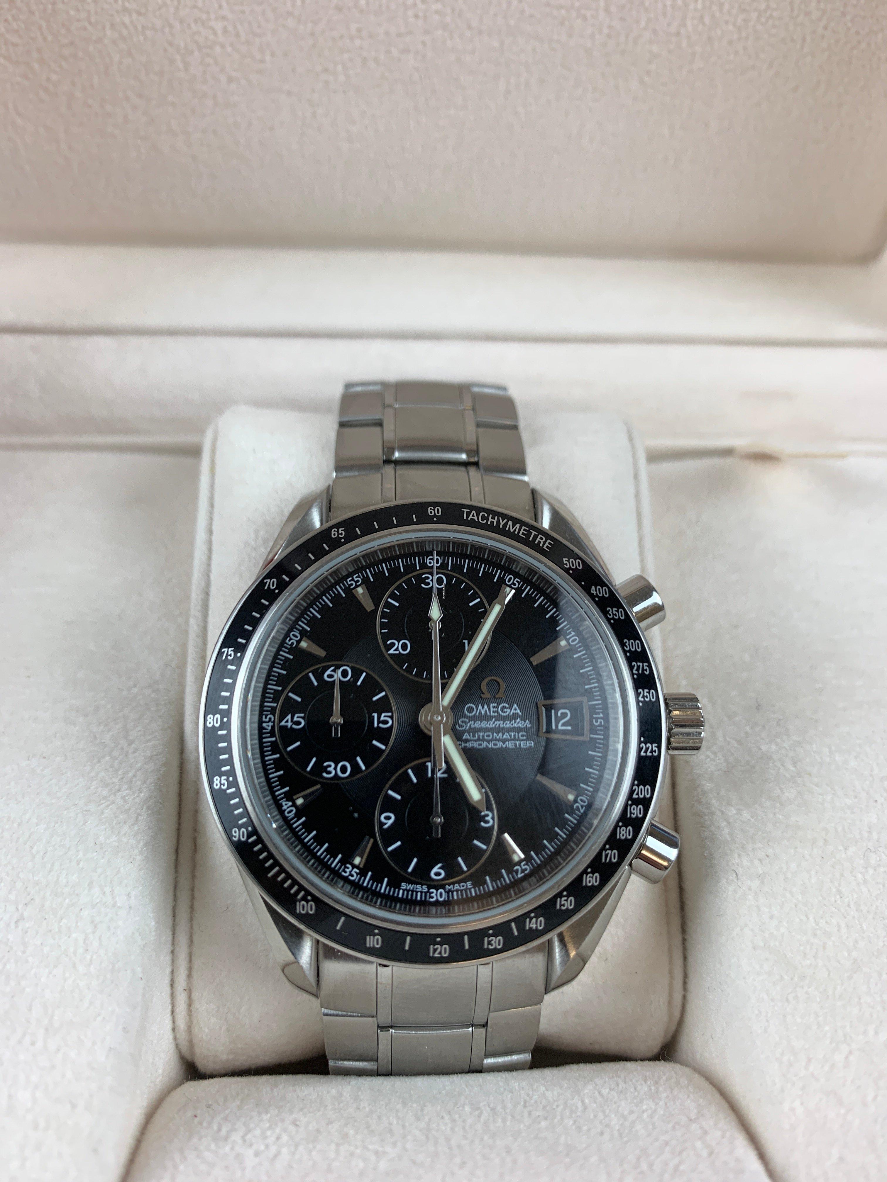 Omega Speedmaster Datumsuhr 32105000 im Angebot 7