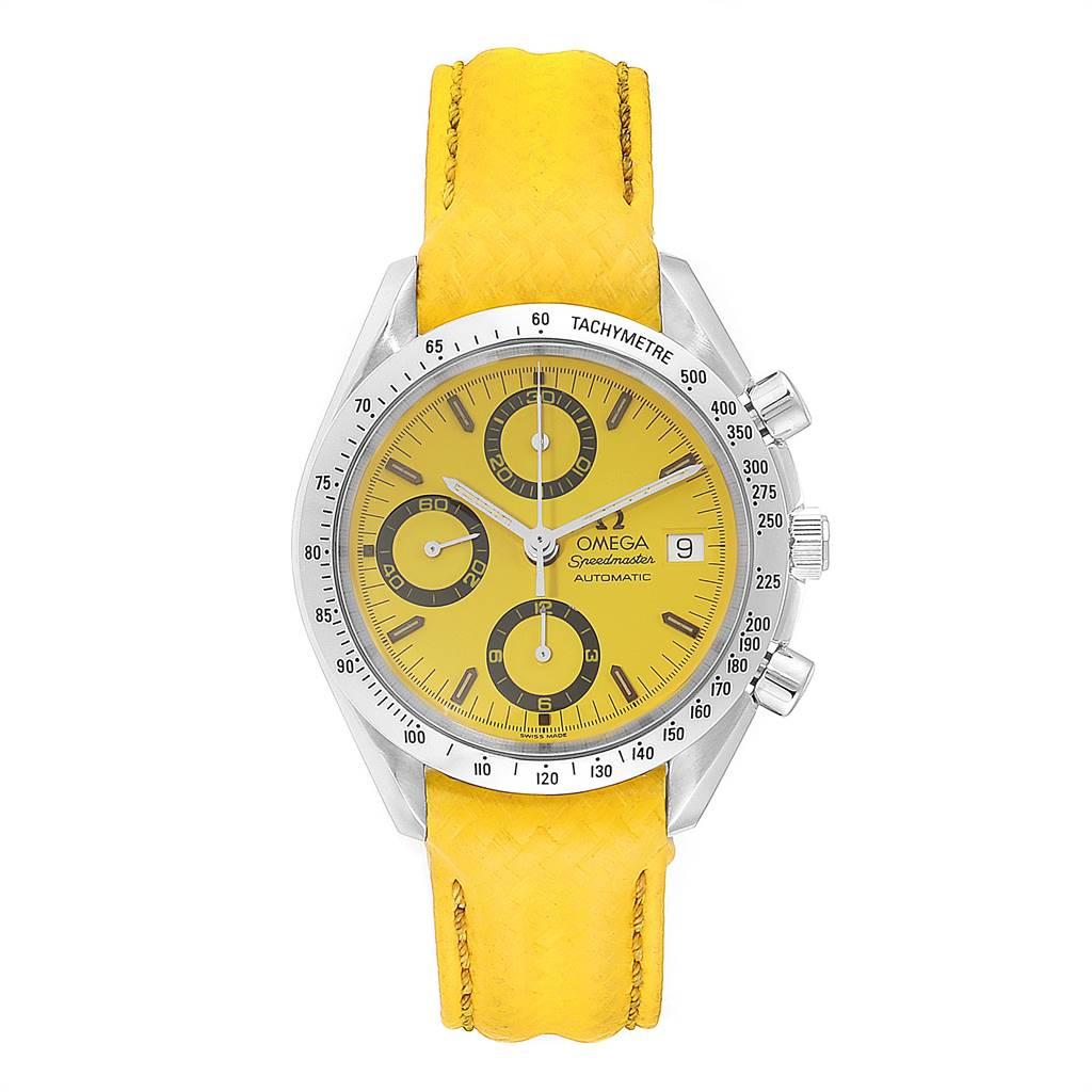 Speedmaster yellow deals