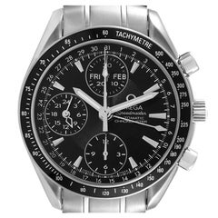Omega Speedmaster Day-Date 40 Stahl-Chronograph Herrenuhr 3220,50,00 Kartene