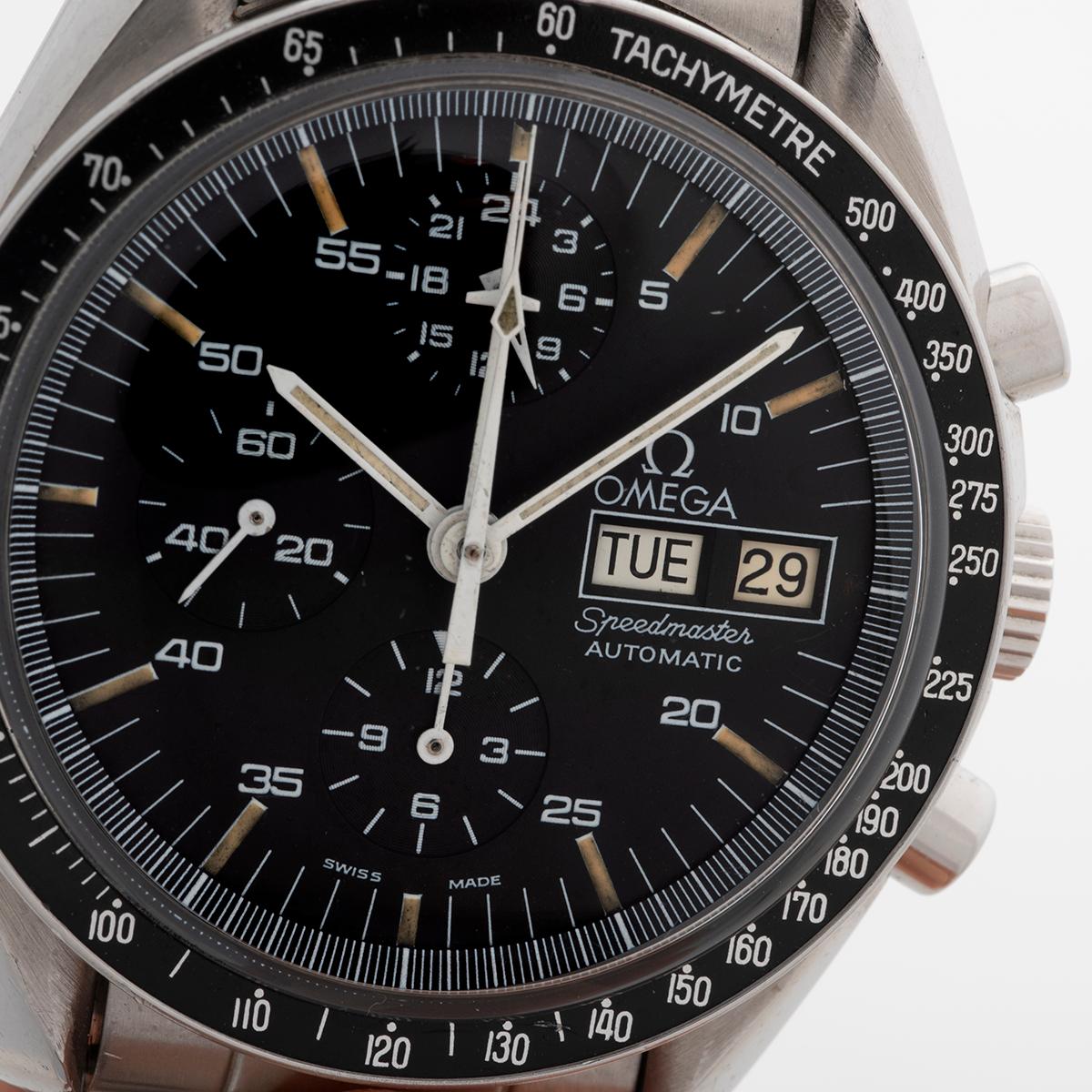 Omega Speedmaster Day-Date Automatic Wristwatch, AKA 'Holy Grail', Box & Papers. in vendita 1